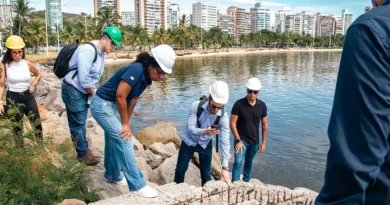 Inspeção do TCE-ES aponta despejo de esgoto em praias de Vitória